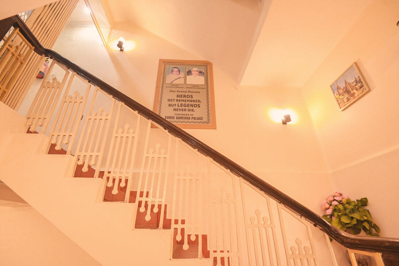 The staircase